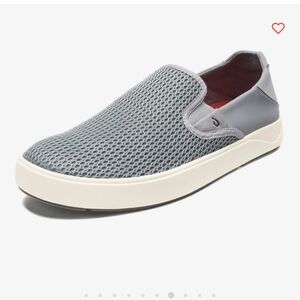 NWT Olukai Mens Lae’Ahi Mesh Slip On Casual Comfort Shoes Sneakers Clay Size 9